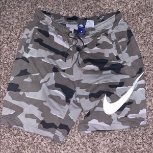 Camo Grey Nike Shorts